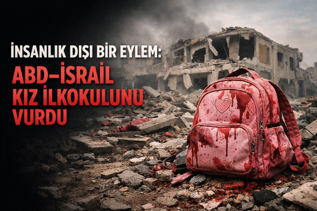 İNSANLIK DIŞI BİR EYLEM: ABD–İSRAİL, KIZ İLKOKULUNU VURDU