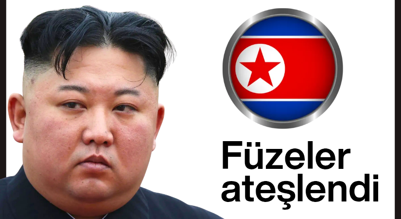 Kuzey Kore’den: Japon Denizi’nde Alarm: 10 Füze Birden Fırlatıldı