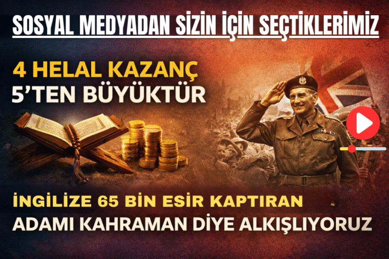 SOSYAL MEDYADAN SİZİN İÇİN SEÇTİKLERİMİZ