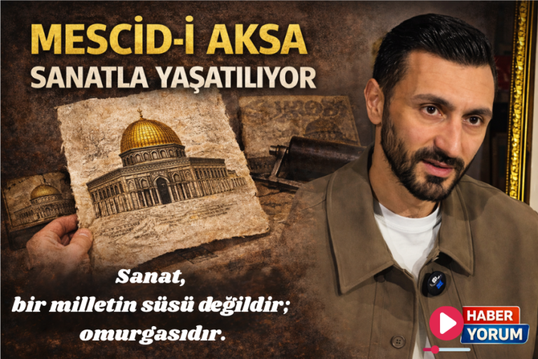 MESCİD-İ AKSA SANATLA YAŞATILIYOR