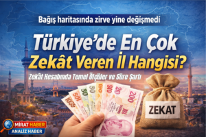 Türkiye’de En Çok Zekât Veren İl Hangisi?