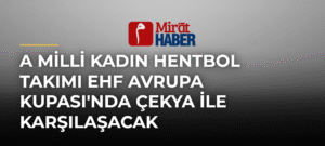 A Milli Kadın Hentbol Takımı EHF Avrupa Kupası’nda Çekya ile Karşılaşacak