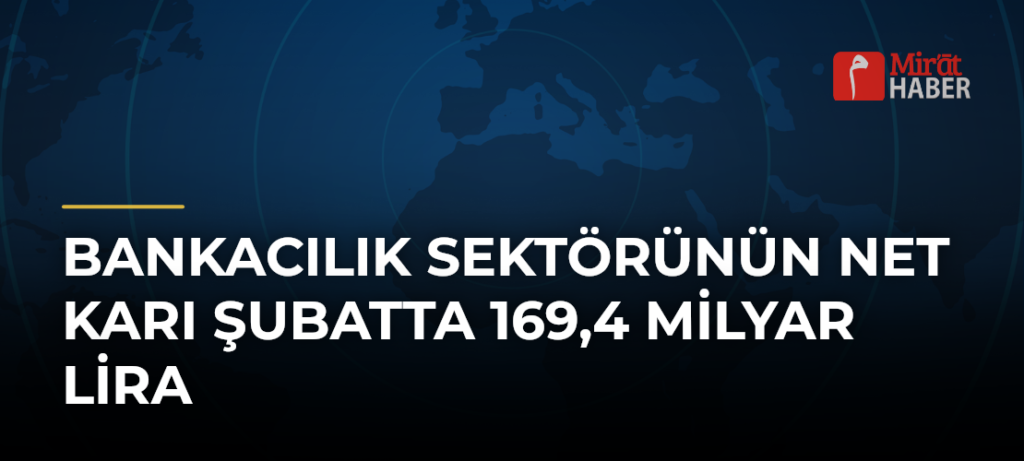 Bankacılık Sektörünün Net Karı Şubatta 169,4 Milyar Lira
