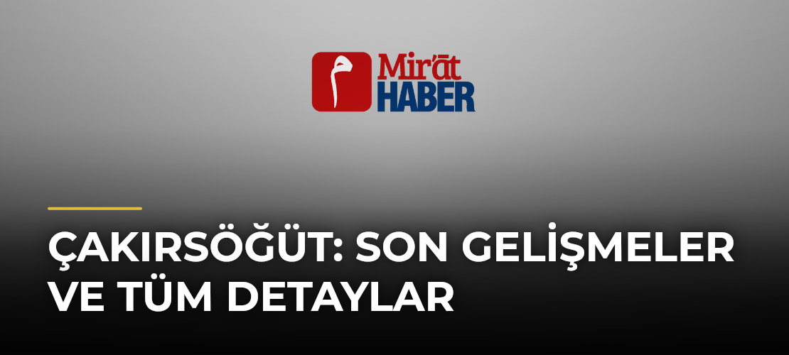 Çakırsöğüt: Son Gelişmeler ve Tüm Detaylar
