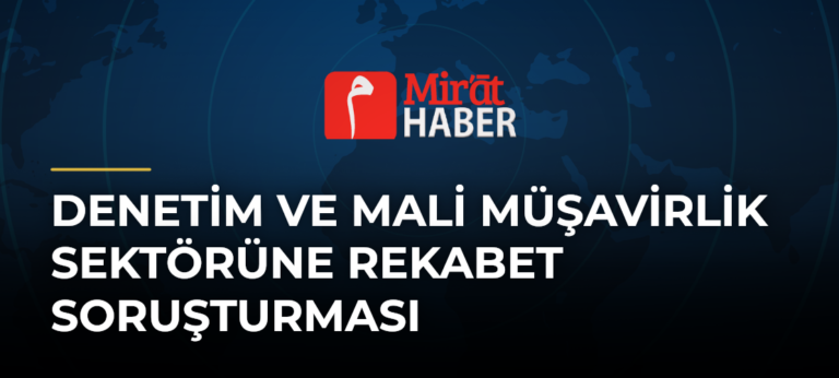Denetim ve Mali Müşavirlik Sektörüne Rekabet Soruşturması