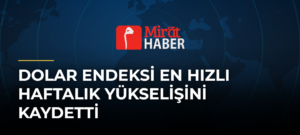 Dolar Endeksi En Hızlı Haftalık Yükselişini Kaydetti