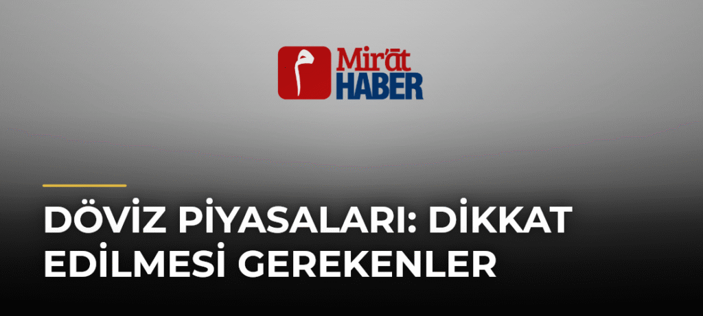 Döviz Piyasaları: Dikkat Edilmesi Gerekenler