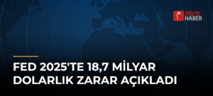 Fed 2025’te 18,7 Milyar Dolarlık Zarar Açıkladı