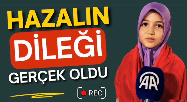 Depremde 72 Saat Sonra Kurtulan Hazalın Hayali Gerçek Oldu