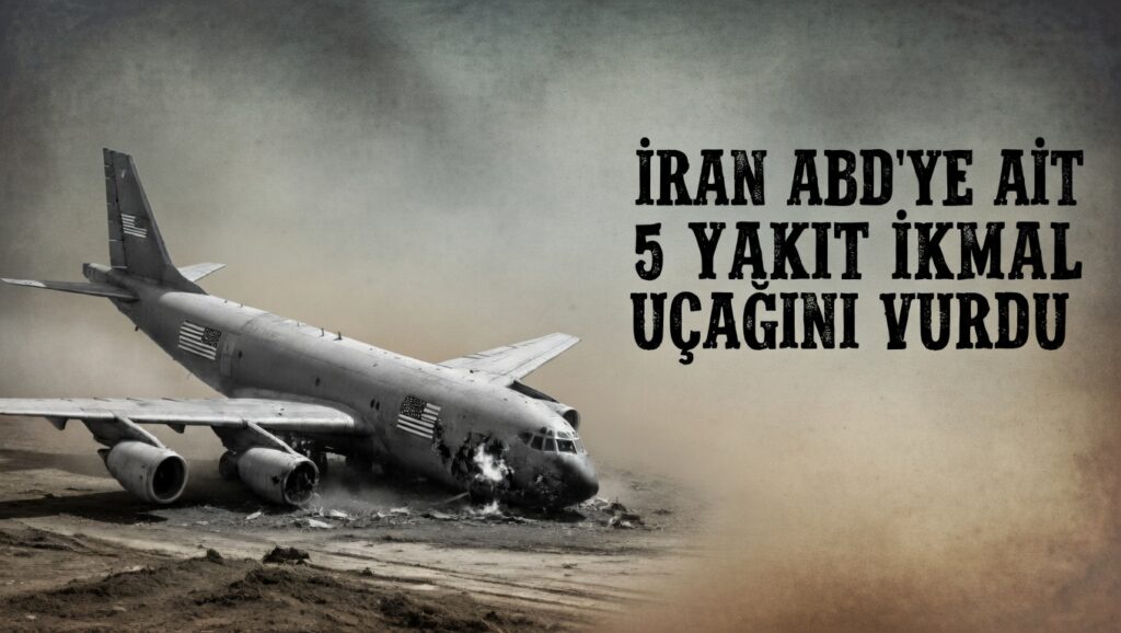 İRAN ABD’YE AİT 5 YAKIT İKMAL UÇAĞINI VURDU