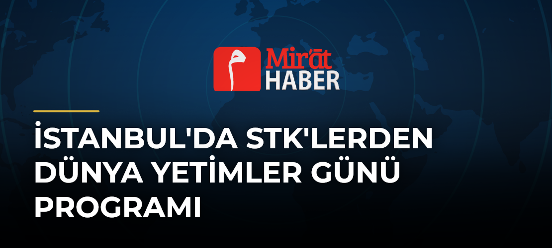 İstanbul'da STK'lerden Dünya Yetimler Günü Programı