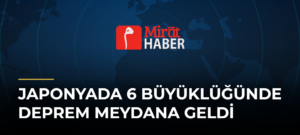Japonyada 6 Büyüklüğünde Deprem Meydana Geldi