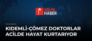 Kıdemli-Çömez Doktorlar Acilde Hayat Kurtarıyor