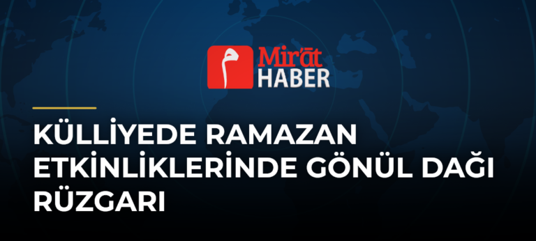 Külliyede Ramazan Etkinliklerinde Gönül Dağı Rüzgarı