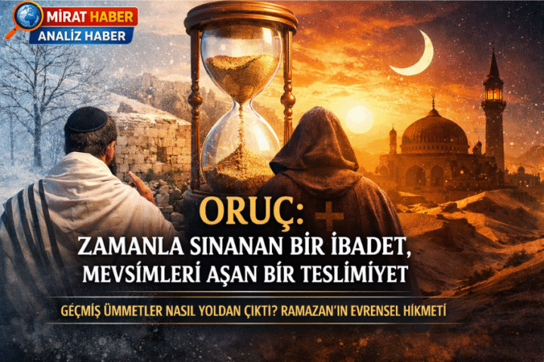 ORUÇ: ZAMANLA SINANAN BİR İBADET, MEVSİMLERİ AŞAN BİR TESLİMİYET