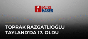 Toprak Razgatlıoğlu Tayland’da 17. Oldu