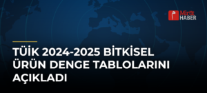 TÜİK 2024-2025 Bitkisel Ürün Denge Tablolarını Açıkladı