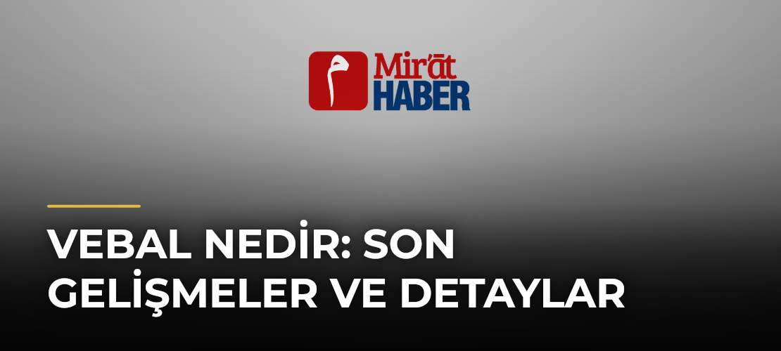 Vebal Nedir: Son Gelişmeler ve Detaylar
