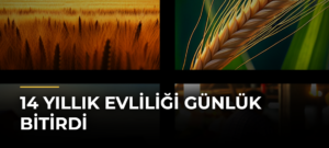 14 yıllık evliliği günlük bitirdi