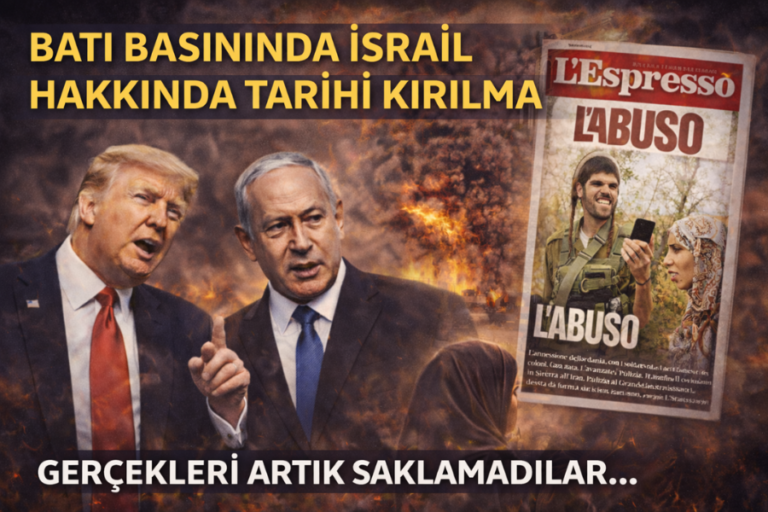 BATI BASININDA TARİHİ KIRILMA: L’ESPRESSO KAPAĞI İSRAİL GERÇEĞİNİ GÖZLER ÖNÜNE SERDİ