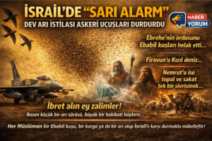 İSRAİL’DE “SARI ALARM”: DEV ARI İSTİLASI ASKERİ UÇUŞLARI DURDURDU