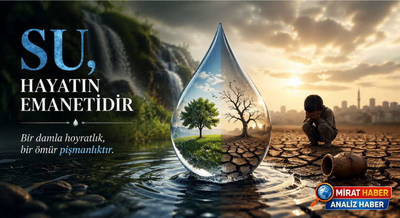 SUYUN HAFIZASI, İNSANIN VİCDANI: TÜKENEN BİR NİMETİN HİKÂYESİ