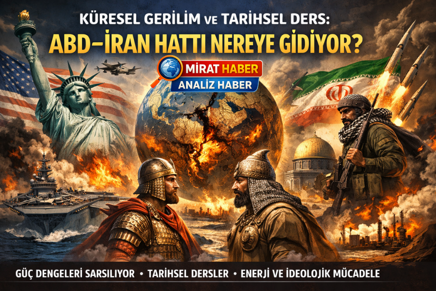 KÜRESEL GERİLİM VE TARİHSEL DERS: ABD–İRAN HATTI NEREYE GİDİYOR?