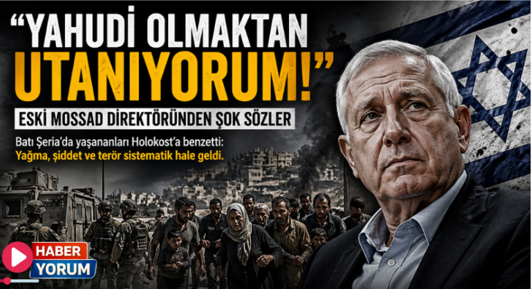 Eski Mossad Direktöründen Şok Sözler: “Yahudi Olmaktan Utanıyorum”