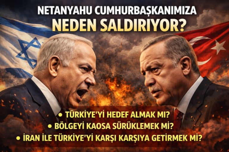 NETANYAHU CUMHURBAŞKANIMIZA NEDEN SALDIRIYOR?