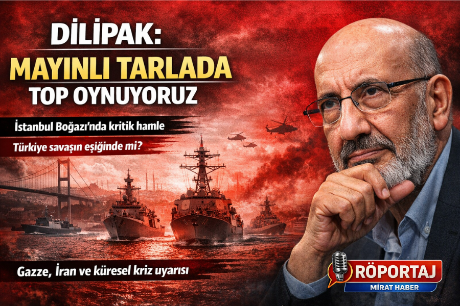 DİLİPAK: “MAYINLI TARLADA TOP OYNUYORUZ”