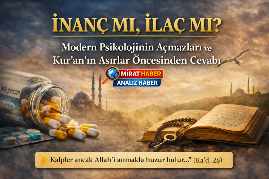İnanç mı, İlaç mı? Modern Psikolojinin Açmazları ve Kur’an’ın Asırlar Öncesinden Cevabı