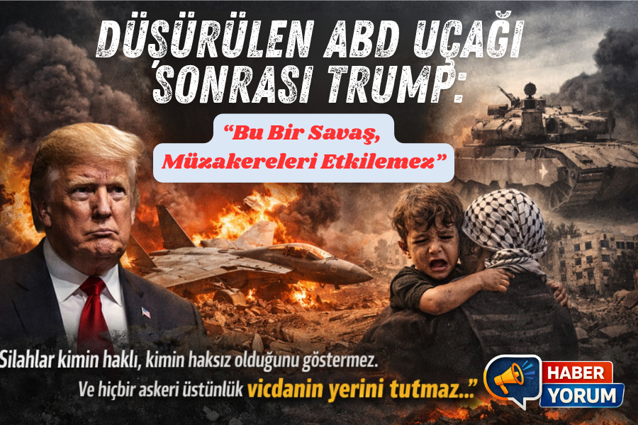 Düşürülen ABD Uçağı Sonrası Trump: “Bu Bir Savaş, Müzakereleri Etkilemez”