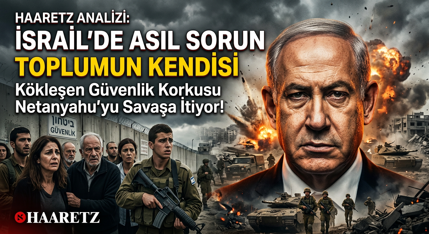 Haaretz Gazetesi: İSRAİL’DE SORUN TOPLUMUN KENDİSİ