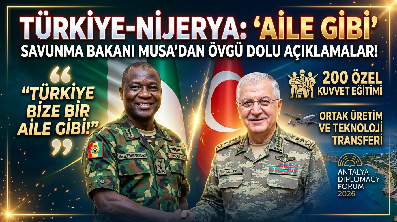 Nijerya Savunma Bakanından: Türkiye’ye Övgü