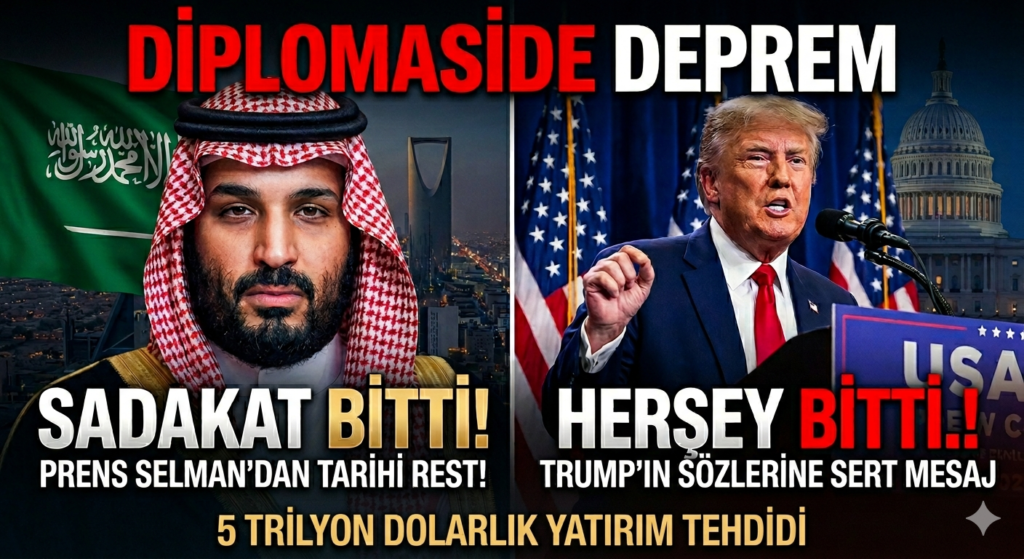 Suudi Arabistan’dan ABD’ye Sert Mesaj