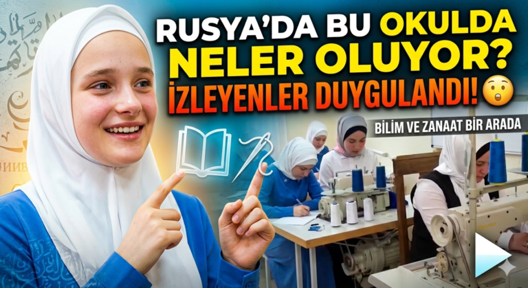 Çeçenistan’daki Kız Okulu İlgi Odağı Oldu