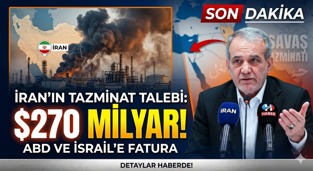 İran’dan 270 milyar dolarlık savaş tazminatı talebi