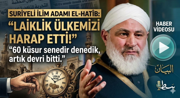 Suriyeli İlim Adamından Dikkat Çeken Laiklik Çıkışı