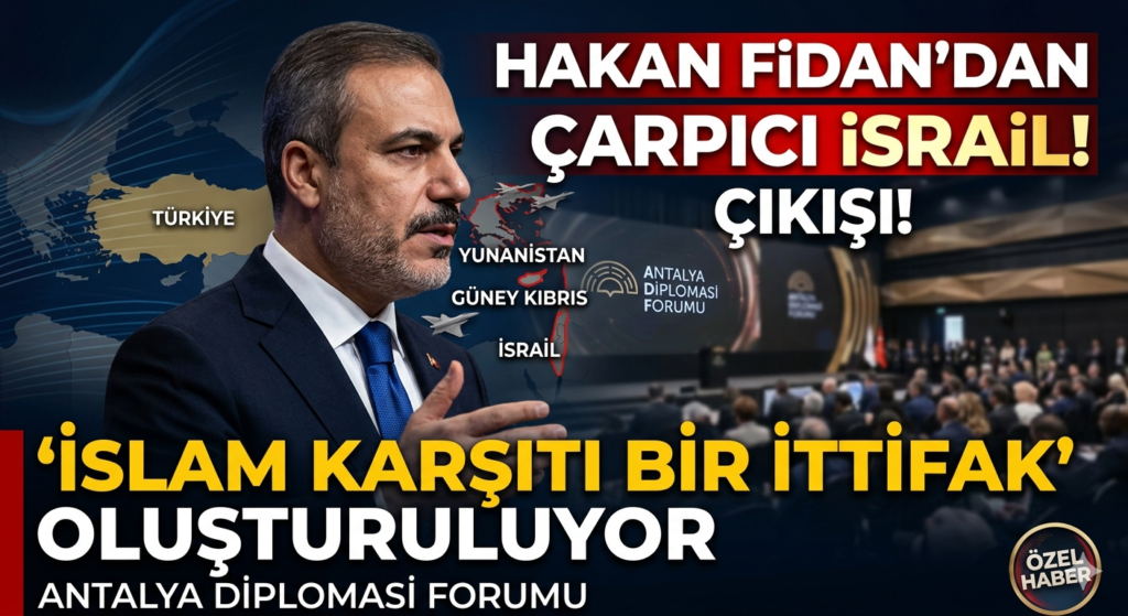 Hakan Fidan’dan: İsrail’e Sert Suçlama