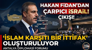 Hakan Fidan’dan: İsrail’e Sert Suçlama
