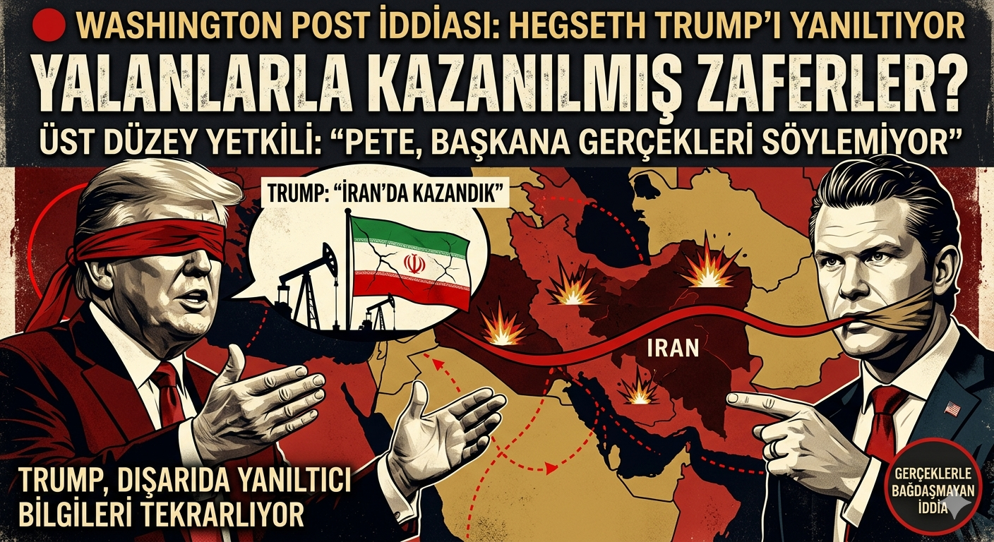 Pete Hegseth, Başkan Trump’ı İran Konusunda Yanıltıyor