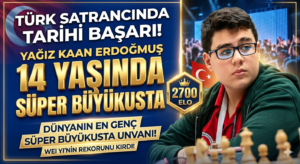14 Yaşındaki Yağız Kaan Erdoğmuş Tarihe Geçti