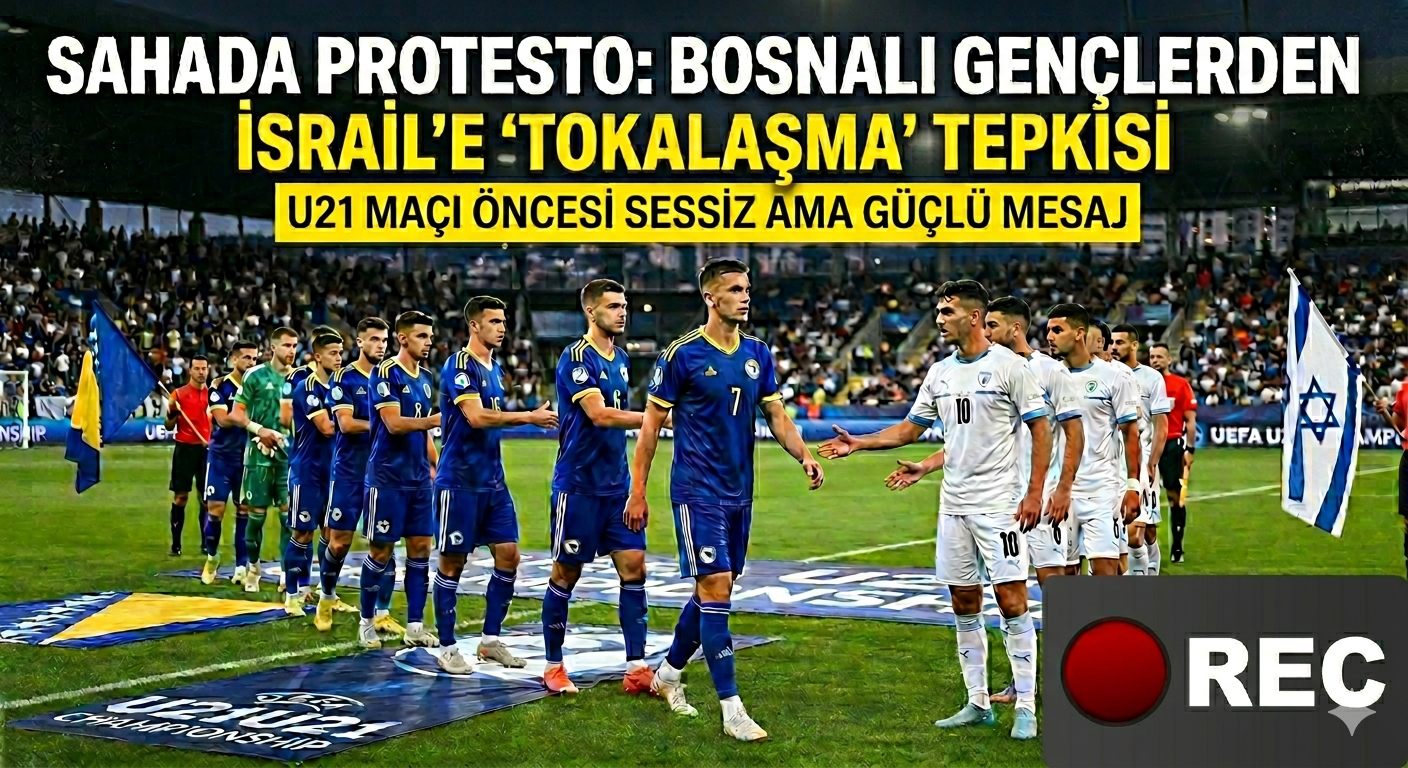 Bosnalı Gençlerden: İsrail’e Tokalaşma Tepkisi