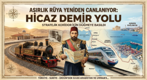 Hicaz Demir Yolu Akdeniz’i Kızıldeniz’e Bağlayacak