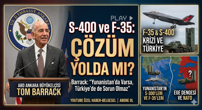 ABD’li Yetkiliden Dikkat Çeken S-400 ve F-35 Açıklaması