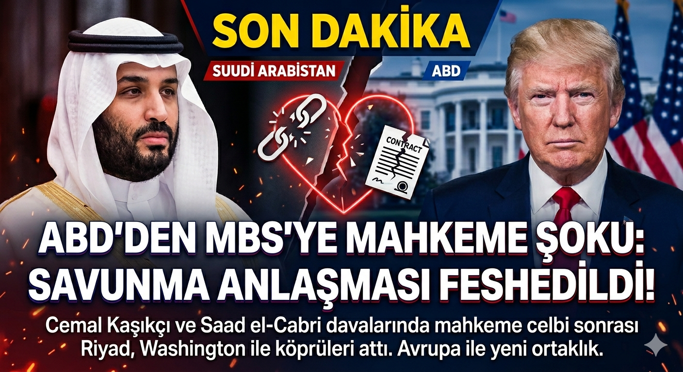 ABD-RİYAD HATTINDA: DİPLOMATİK DEPREM