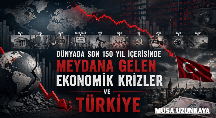 DÜNYADA SON 150 YIL İÇERİSİNDE MEYDANA GELEN EKONOMİK KRİZLER VE TÜRKİYE