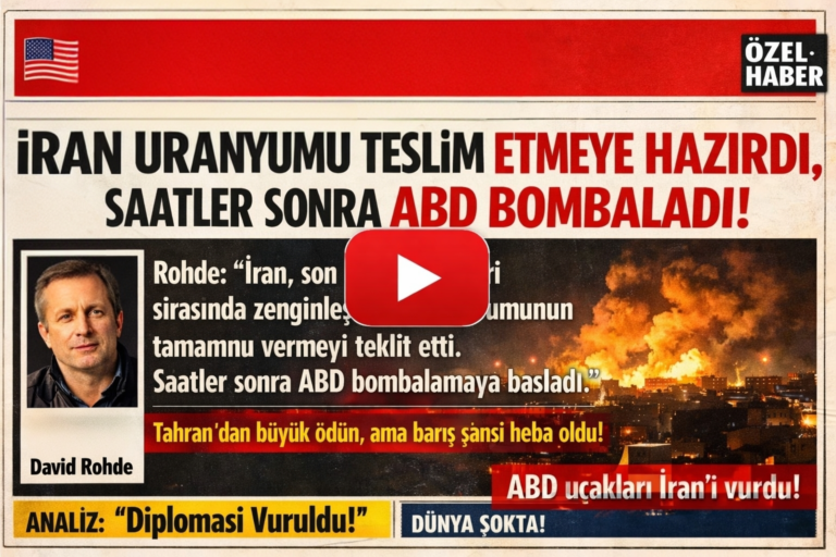 ABD, İran Kabul Etmesine Rağmen Bombaladı