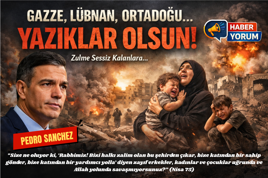 SANCHEZ VE LULA’DAN ORTA DOĞU MESAJI: “SAVAŞI DESTEKLEYENLERE YAZIKLAR OLSUN”