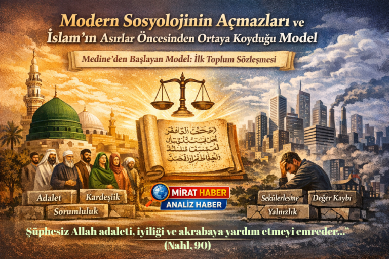 Modern Sosyolojinin Açmazları ve İslam’ın Asırlar Öncesinden Ortaya Koyduğu Model